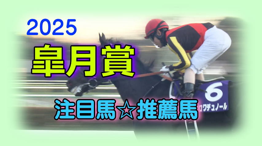 2025年4月20日（日）【皐月賞（GI)】注目馬☆推薦馬＆参考買い目